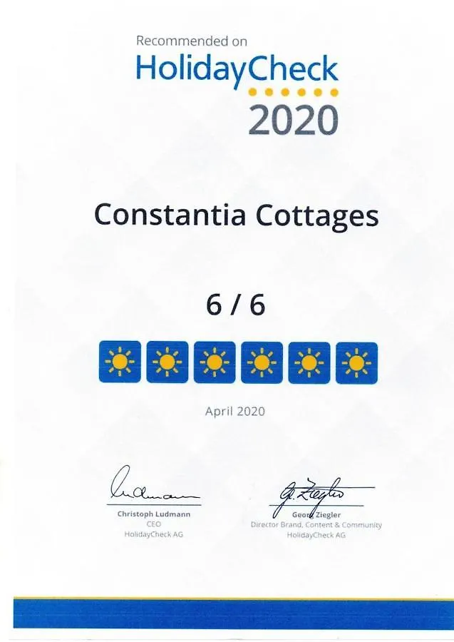 Constantia Cottages